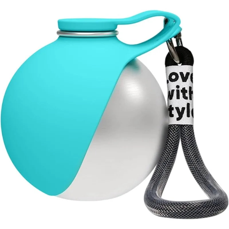 Gourde Portable avec Bol Intégré pour Chien — Hydratation Facile en Promenade