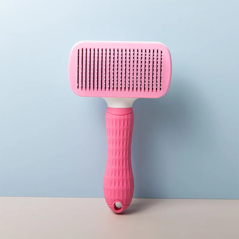 Brosse Auto-Nettoyante pour Chien — Retire les Poils en 1 Clic