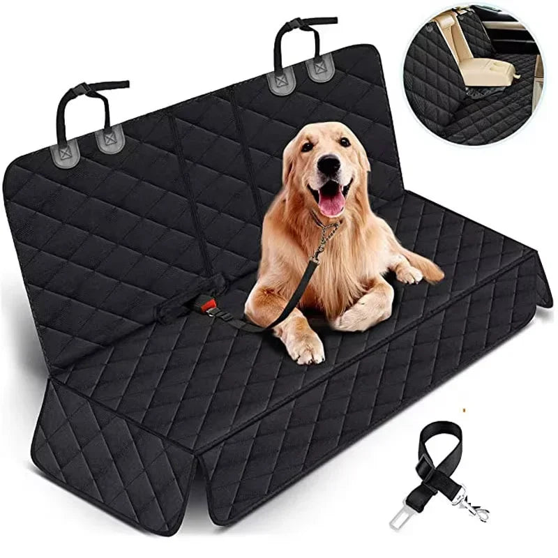 Housse de Siège Auto Imperméable pour Chien — Protection Complète de ta Voiture