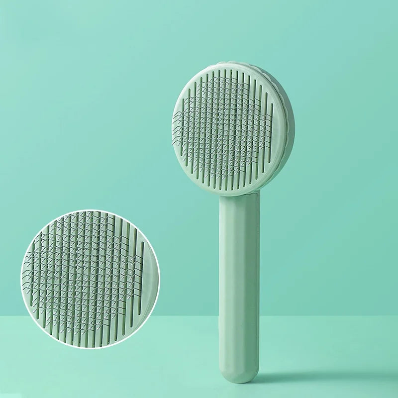 Brosse Auto-Nettoyante pour Chien — Retire les Poils en 1 Clic
