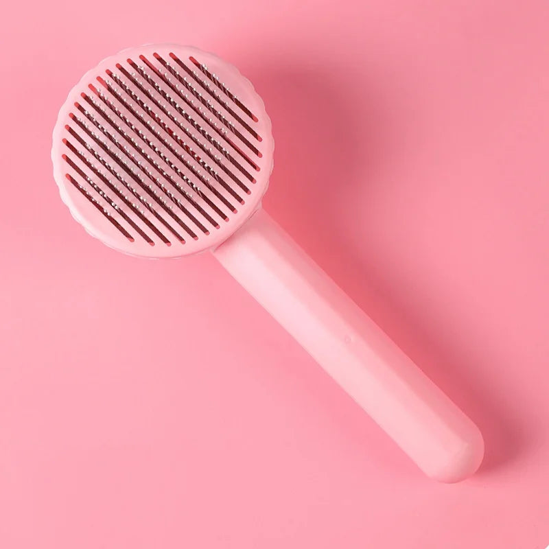 Brosse Auto-Nettoyante pour Chien — Retire les Poils en 1 Clic