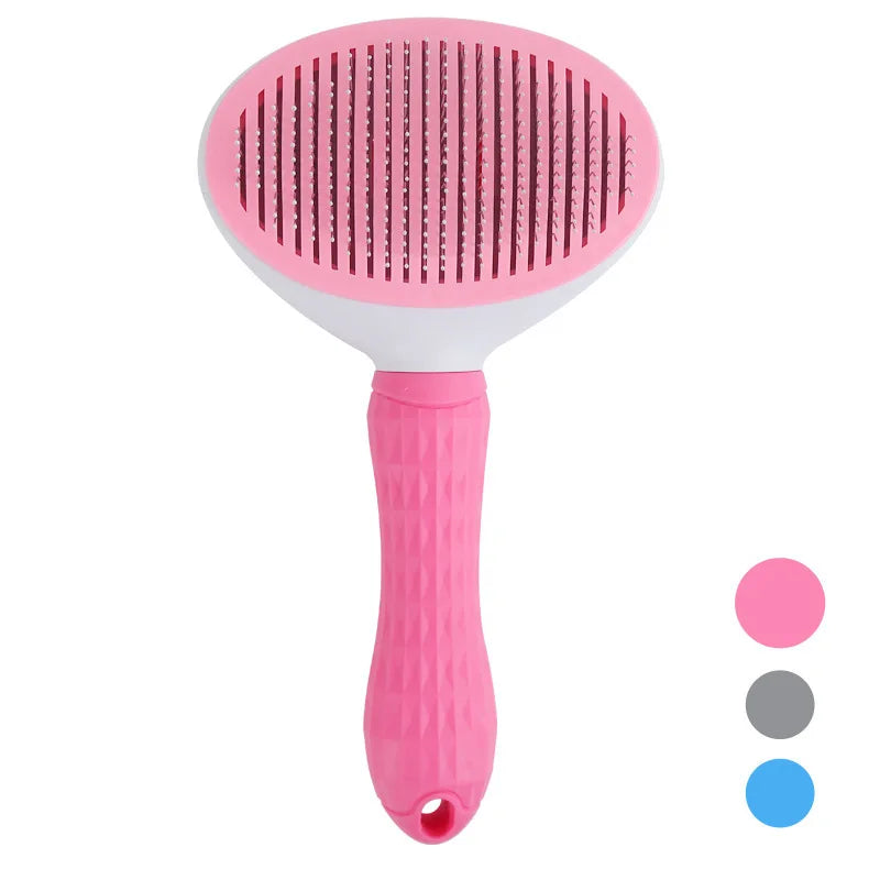 Brosse Auto-Nettoyante pour Chien — Retire les Poils en 1 Clic