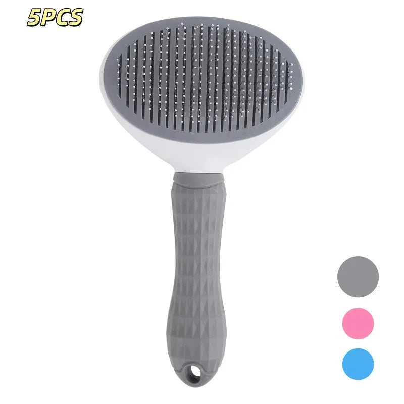 Brosse Auto-Nettoyante pour Chien — Retire les Poils en 1 Clic