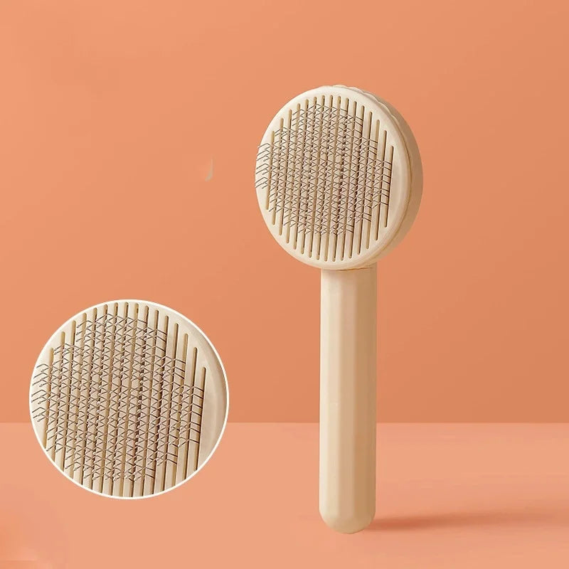 Brosse Auto-Nettoyante pour Chien — Retire les Poils en 1 Clic