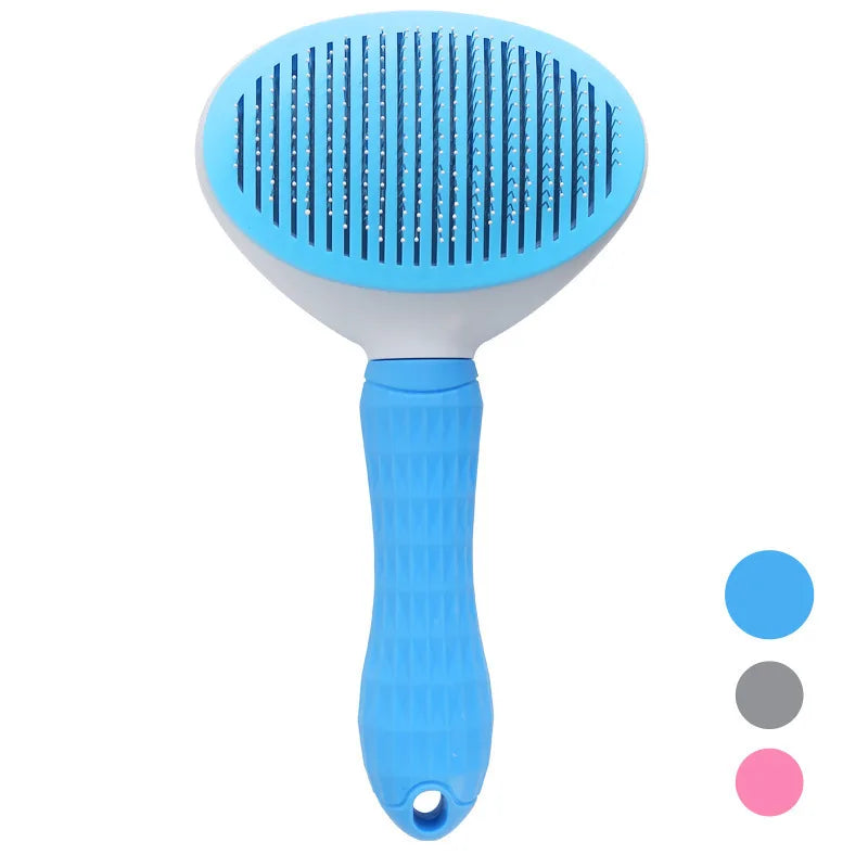 Brosse Auto-Nettoyante pour Chien — Retire les Poils en 1 Clic