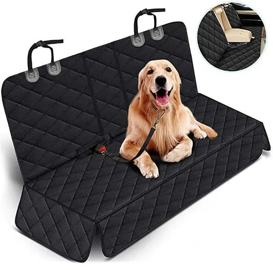 Housse de Siège Auto Imperméable pour Chien — Protection Complète de ta Voiture